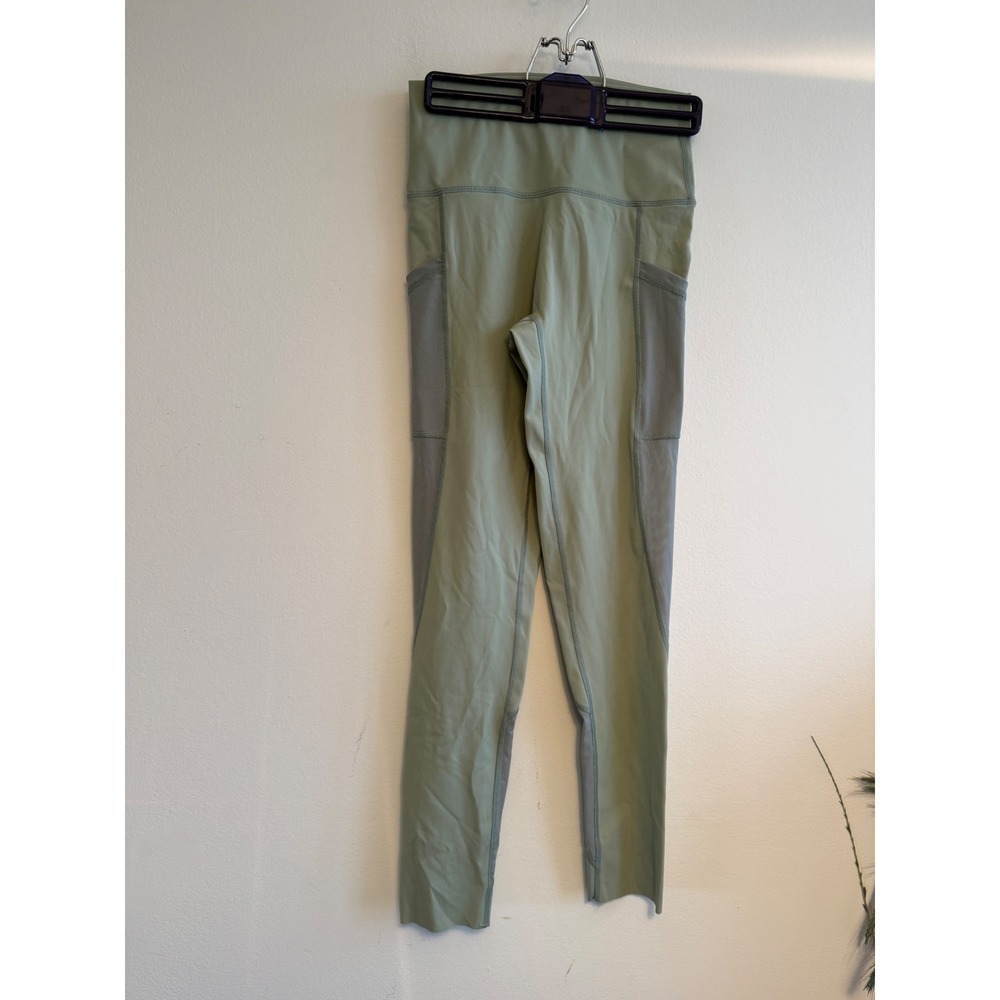 OFFLINE by Aerie Goals 7/8 Legging High Rise Sage Green Mesh Pocket Medium